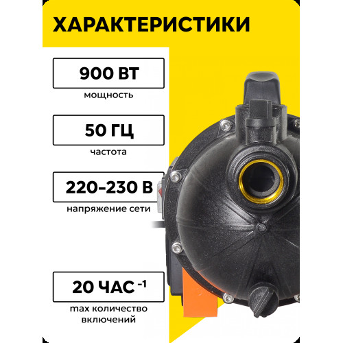 Насос поверхностный Вихрь ПН-60/45 П 