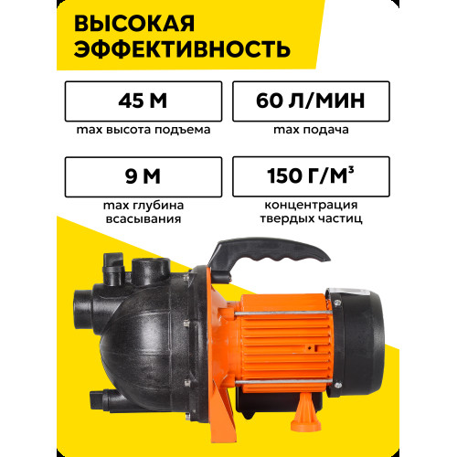 Насос поверхностный Вихрь ПН-60/45 П 