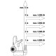 Насос садовый дренажный Gardena 8200 250Вт 8200л/час (09000-29.000.00)