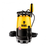 Дренажный насос для чистой и грязной воды Denzel DP-600S, 600 Вт, напор 7 м, 13000 л/ч