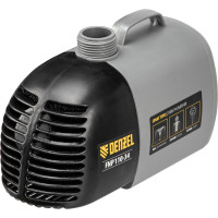 Насос фонтанный Denzel FNP110-34 112 Вт, подъем 3,4 м, 3400 л/ч, колокольчик/каскад/гейзер