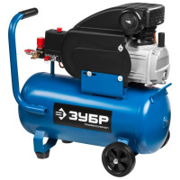 Компрессор ЗУБР ЗКПМ-240-50-1.5  воздушный поршневой масл. прямой привод 240л/мин 50л 8атм 1500Вт