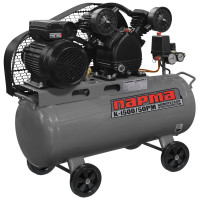 Компрессор Парма K-1500/50РМ масляный 202л/мин 50л 1500Вт серый/черный