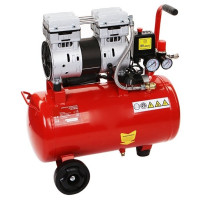 Компрессор поршневой Elitech КПБ 180/24М безмасляный 180л/мин 24л 1000Вт красный