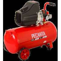 Компрессор Ресанта КП-50/240М масляный 240л/мин 50л 1600Вт красный/черный
