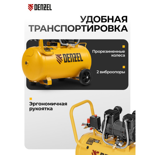 Компрессор Denzel DLP-1500/50