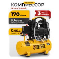 Компрессор Denzel DLP-950/10