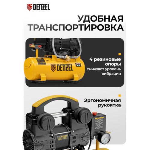 Компрессор Denzel DLP-950/10