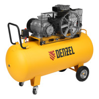 Компрессор Denzel BCI3000-T/200 воздушный рем. привод, 3,0 кВт, 200 литров, 530 л/мин