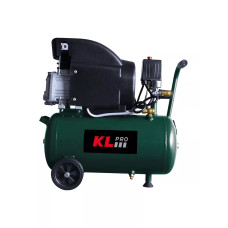 Компрессор KLPRO KLK25 (сеть, 1,5Квт, 8 бар, 210л/мин, емкость 24л)