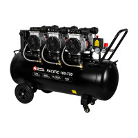 Компрессор QUATTRO ELEMENTI PACIFIC 100-720 (безмасляный, 720 л/мин, 100 л, 5.5 л.с, 8 бар) 915-380