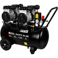 Компрессор QUATTRO ELEMENTI PACIFIC 50-480 (безмасляный, 480 л/мин, 50л, 3.5 л.с, 8 бар) 915-366