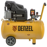 Компрессор DENZEL  DK1800/50,Х-PRO 1,8 кВт, 280л/мин, 50л