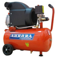 Компрессор AURORA AIR-25  1500Вт 220В 206л/мин 8Бар 24л