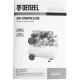 Компрессор DENZEL BCI2300/50 2,3 кВт, 50 литров, 400 л/мин 58113