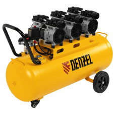 Компрессор Denzel DLS 1800/100 1800Вт, 3х600, 100 л, 345 л/мин