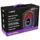 Блок питания HIPER HPB-550RGB (ATX 2.31, 550W, ActivePFC, RGB 140mm fan, Black) BOX