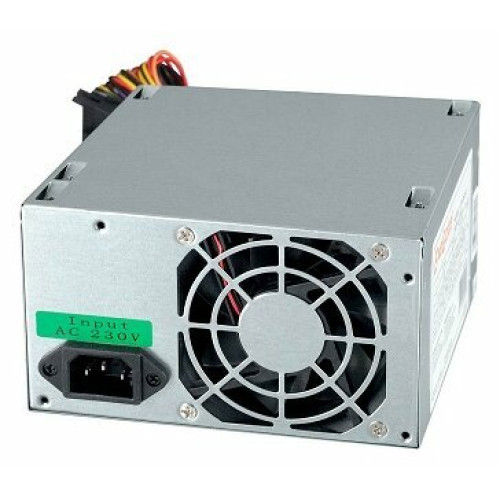 Блок питания Exegate EX219182RUS-S AB350, ATX, SC, 8cm fan, 24p+4p, 3*SATA, 2*IDE, FDD + кабель 220V с защитой от выдергивания