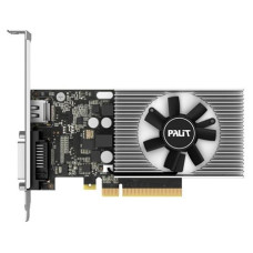 Видеокарта Palit PCI-E PA-GT1030 2GD5 nVidia GeForce GT 1030 2048Mb 64bit DDR5 1227/6000 DVIx1/HDMIx1/HDCP Ret