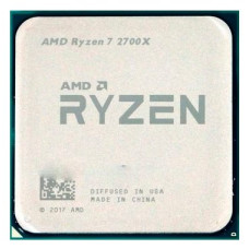 Процессор RYZEN X8 R7-2700X SAM4 OEM 105W 3700 YD270XBGM88AF AMD