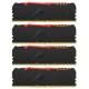 Оперативная память DDR4 DIMM 64Gb PC19200, 2400Mhz, Kingston HyperX FURY RGB CL15 (Kit of 4) (HX424C15FB3AK4/64) (retail)