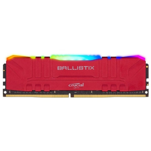 Оперативная память Crucial DRAM Ballistix Red RGB 8GB DDR4