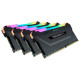 Оперативная память Corsair DDR4 4x16Gb 3200MHz CMW64GX4M4C3200C16 RTL PC4-25600 CL16 DIMM 288-pin 1.35В