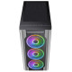 Корпус 1STPLAYER DK DX SILVER / E-ATX, tempered glass, fans controller & remote / 3x 140mm RGB fans inc. / DX-SL-M1-PLUS