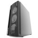 Корпус Powercase Mistral X4 Mesh, Tempered Glass, 4x 120mm fan, чёрный, ATX  (CMIXB-F4)