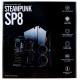 Корпус 1STPLAYER STEAM PUNK SP8 / ATX, tempered glass side panel, RGB fans controller & remote / 3x 120mm RGB fans inc. / SP8-G3
