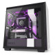 Корпус NZXT CA-H710I-W1 H710i Mid Tower White/Black Chassis with Smart Device 2, 3x120, 1x140mm Aer F Case Fans, 2xLED Strips and Vertical GPU Mount