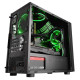 Корпус Thermaltake Versa H18 Window черный без БП mATX 2xUSB2.0 1xUSB3.0 audio bott PSU