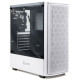 Корпус Powercase Alisio Mesh M White, Tempered Glass, 1х 120mm fan, белый, ATX  (CASMW-F1)