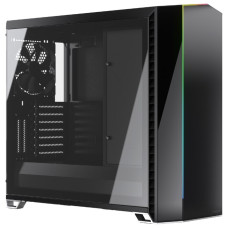 Корпус Fractal Design VECTOR RS - TG / E-ATX, mid tower, light tint tempered glass side panels / 3x140mm fans inc. / FD-C-VER1A-01