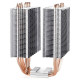 Кулер DEEPCOOL NEPTWIN WHITE LGA2011-V3/2011/1366/1156/55/51/50/775/FM2+/FM2/FM1/AM3+/AM3/AM2+/AM2 (8шт/кор,TDP 150W, PWM, DUAL FAN, DUAL Heatsink, 6 Heatpipe) RET