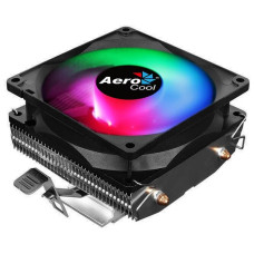 Кулер CPU Aerocool Air Frost 2 (универсальный, 110W, 25.7 dB, 1800 rpm, 80мм, 3pin, подсветка, медь+ алюминий) RTL