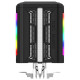 Кулер ZALMAN CNPS16X Black, 120mm RGB FAN, 4 HEAT PIPES, 4-PIN PWM, 1350-2700 RPM, 20-32DBA, LONG LIFE BEARING, FULL SOCKET SUPPORT