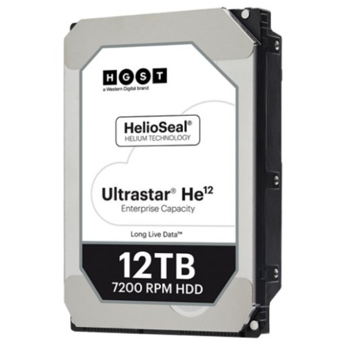 Жесткий диск WD Original SAS 3.0 12Tb 0F29532 HUH721212AL5204 Ultrastar DC HC520 (7200rpm) 256Mb 3.5