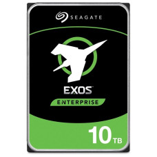 Накопитель на жестком магнитном диске Seagate Жесткий диск  Exos X10 HDD 10Tb Seagate Enterprise Exos X16 512E ST10000NM002G  3.5