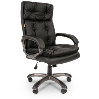 Офисное кресло Chairman 442 экопремиум черный