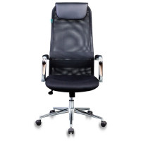 Кресло руководителя Бюрократ KB-9N/DB/TW-10N синий TW-01 TW-1