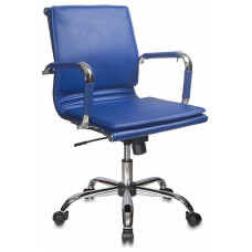 Кресло руководителя Бюрократ CH-993-Low/blue
