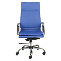 Кресло руководителя Бюрократ CH-993 синий