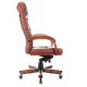 Кресло руководителя Бюрократ T-9928WALNUT светло-коричневый 