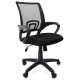 Офисное кресло Chairman 696 чёрно/синее
