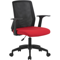 Кресло офисное Cactus CS-MC222-BKRD 