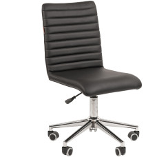 Офисное кресло Chairman 020 экопремиум черный