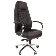 Офисное кресло Chairman 950 черный экопремиум