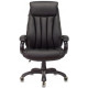 Кресло руководителя Бюрократ T-9922N/Black-PU эко.кожа черный