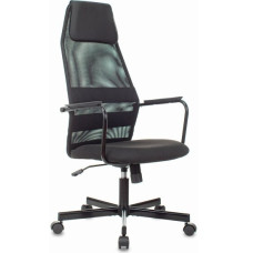 Кресло Бюрократ KB-5M черный TW-01 3C11  крестовина металл черный